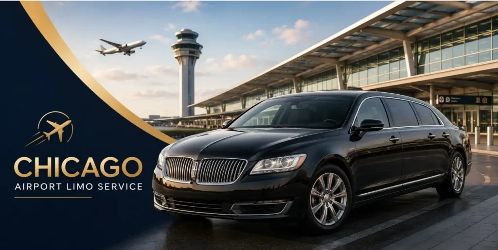 Chicago Airport Limo Service for O’Hare Airport Rides - Book Now Chicago Airport Limo Service