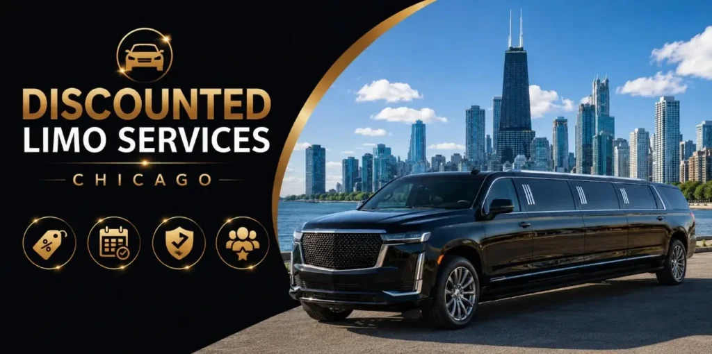 Discounted Limo Services Chicago for Business Airport Transfers and Group Travel Discounted Limo Services Chicago