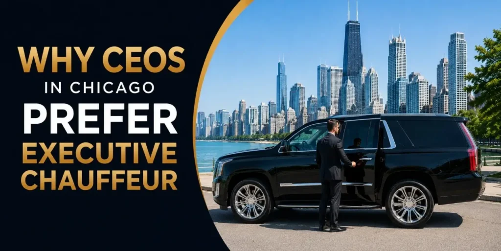 Why CEOs in Chicago Prefer Executive Chauffeur Service Over Ride-Sharing executive chauffeur service