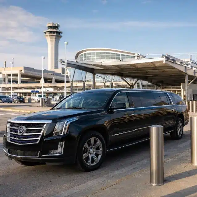 Midway Airport Limo Service Chicago private chauffeur vehicle