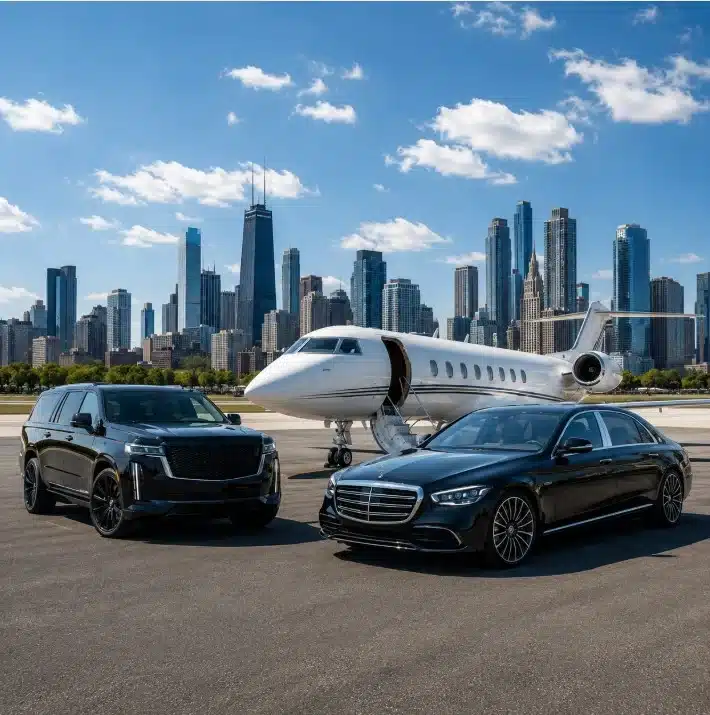 Private aviation ground transportation in Chicago