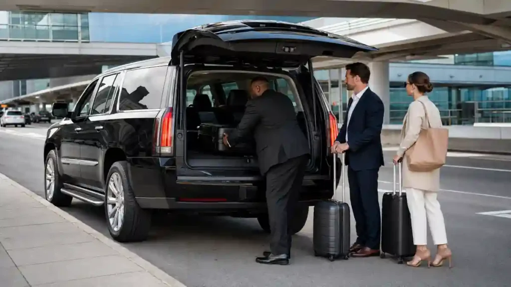ohare wedding guest airport pickup
