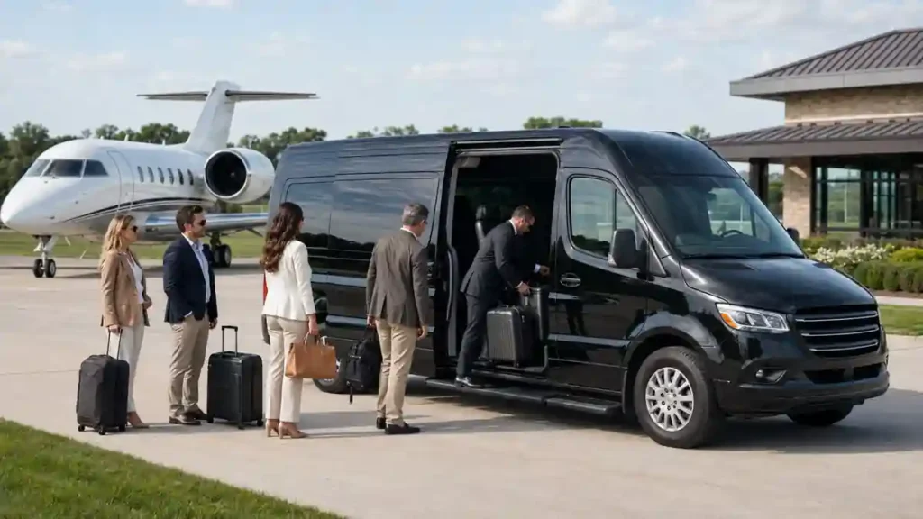 private flight group sprinter transfer