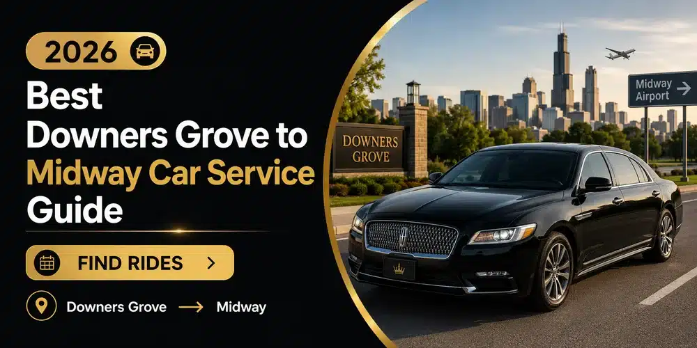 Downers Grove to Midway car service