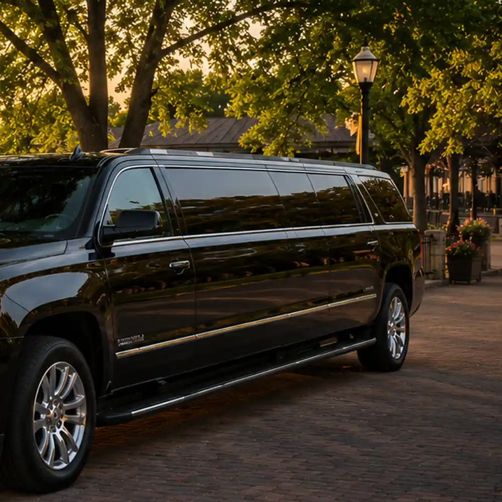 Book McHenry County limo service for airport transportation