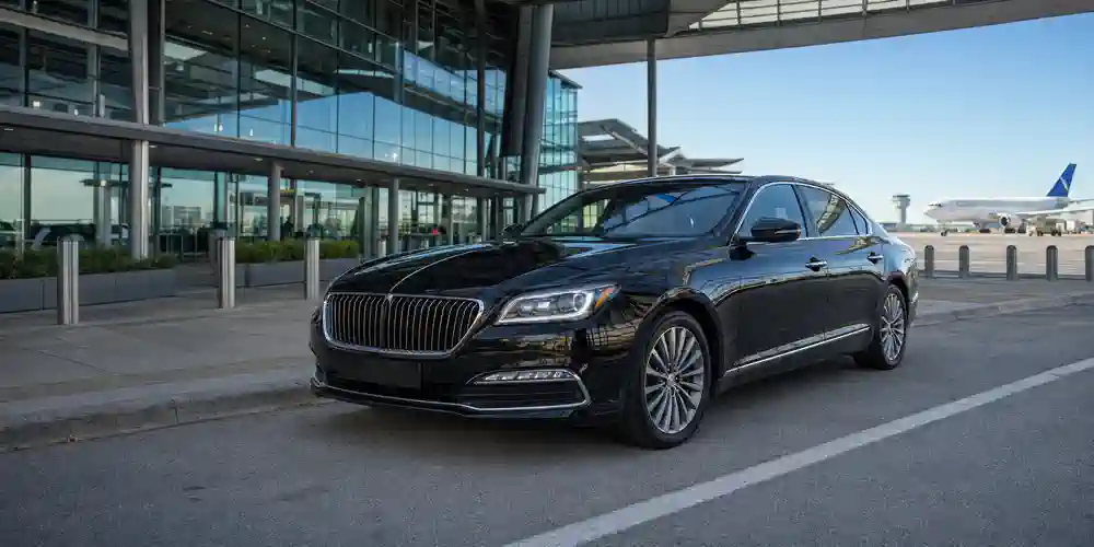 naperville to ohare luxury sedan